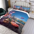 thumbnail image 3 of The Movie Cars Themed Bed Sheet Set Three Piece Set 53x79 Inches Comfortable And Skin Friendly Unique Design Creating A Star Studded Night, 3 of 6
