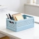 thumbnail image 1 of Cesta de Almacenamiento Plegable de Plástico | Organizador de Escritorio Que Ahorra Espacio | Caja de Almacenamiento Portátil y Plegable para Artículos de Tocador, Cables y Artículos Pequeños | Multi, 1 of 6