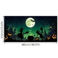 thumbnail image 2 of Bannières de Garage d'Halloween Design Cool Matériau en Tissu Résistant aux Intempéries Faciles à Installer Réutilisables pour Fête d'Halloween Extérieur Intérieur Attirant les Enfants Voisins, 2 of 3