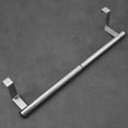 thumbnail image 3 of Shisuyan 2pcs Stainless Steel Stretch Towel Bar Hand Towel Holder Bar Kitchen Dish Cloths Hanger, 3 of 9