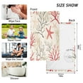 thumbnail image 6 of Yayeee 100% Cotton Hand Towels for Bathroom 16" x 28" Soft Absorbent Kitchen Towel, Light Starfish, 6 of 7
