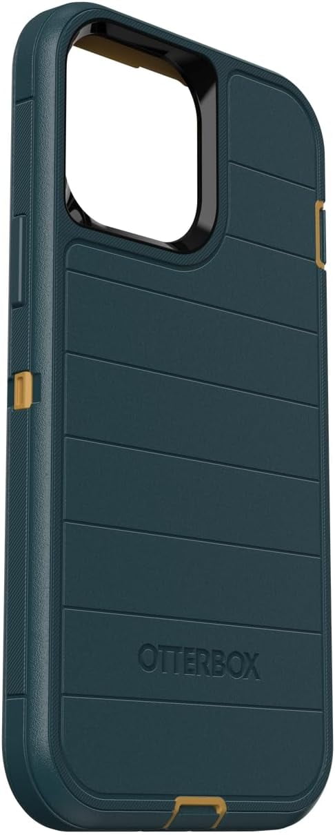 OtterBox iPhone 13 Pro Max & iPhone 12 Pro Max (Only) - Defender Series Pro Case - Hunter Green - Case Only - Screenless Edition - Non-Retail Packaging