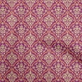 thumbnail image 1 of oneOone Cotton Silk Fuschia Pink Fabric Block Fabric For Sewing Printed Craft Fabric By The Yard 42 Inch Wide, 1 of 5