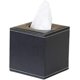 thumbnail image 1 of Tissue Box Holders, Tissue Box Cover Napkin Holder PU Leather Tissue Dispenser Facial Tissue Box for Home Office Car Tissue Cover (Black), 1 of 5