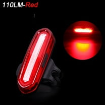 BUCKLOS Bike Taillight COB Bicycle Rear Light With 6 Modes USB Rechargeable Mtb LED Warning Tail Lamp Cycling Accessories