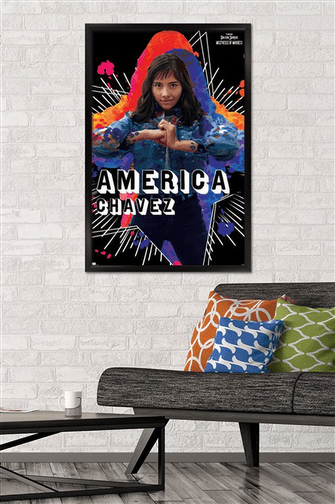 Marvel Doctor Strange in the Multiverse of Madness - Chavez Wall Poster, 22.375" x 34", Framed