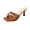 Light Brown_007, variant on Kitten Heels for Women Dress Shoes with Bow Slip On Open Toe and Mesh Upper Pumps Elegant Sandals Casual Summer Party Black 9（EU-42）