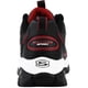 thumbnail image 3 of Zapatilla Skechers Energy Afterburn negro/plata/roja para hombre, 3 of 7