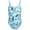 Light Blue, variant on Elainilye Fashion Girls Swimsuit One Piece Bathing Suit Summer Cute Print Bikini Sling Swimwear, Sizes 8-14 Years