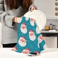 thumbnail image 6 of Kitchen Towel 28x18 Inches x1，Plate Towel, Decorative Towel, Napkin, Tea Towel Tea Towels For Kitchen Dish Cloths & Dish Towels Santa Claus Face, 6 of 7