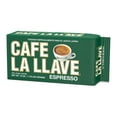 thumbnail image 3 of (4 pack) Cafe La Llave Dark Roast Ground Espresso Coffee Brick - Cuban-Style Blend for Moka Pot, Espresso or Drip, 3 of 8
