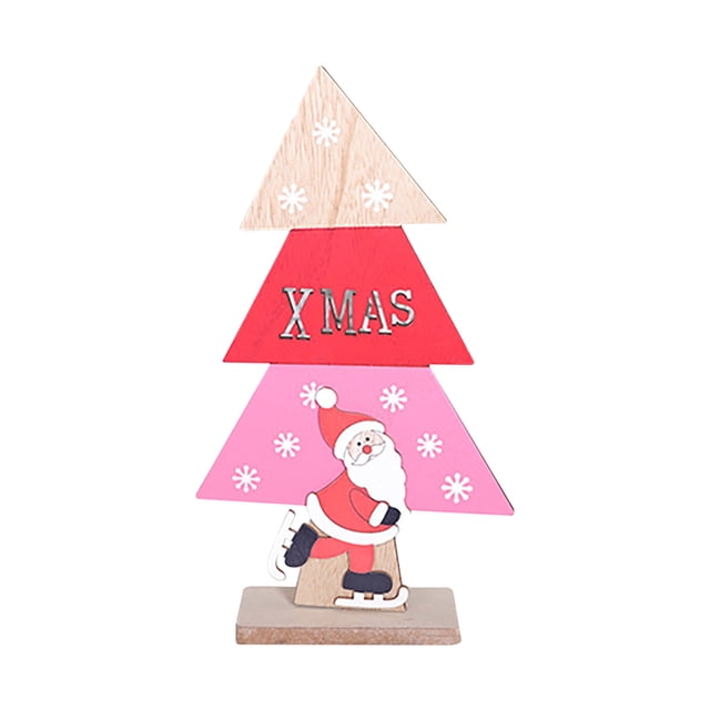Adorno Navideño de Madera para Árbol de Navidad Xihbxyly