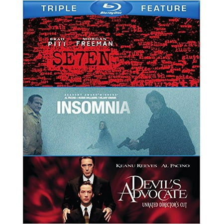 Seven / Devil's Advocate / Insomnia (Blu-ray)