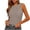 Khaki, variant on Tanks Tops for Women Womens T Shirt Summer Crewneck Sleeveless Blouse Solid Color Comfortable Slim Fit Tops Lady Anniversary Tank Tee Yellow M