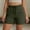 *Army Green, variant on Women's Drawstring Elastic High Waist Stretch Yoga Shorts,Casual Outdoor Athletic Workout Shorts Gray,Women's Plus XXL