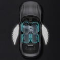 thumbnail image 4 of Ovzne Car Rearview Mirror Welcome Light Wing Angel Wing Projection Light Carpet Light Universal On Clearance, 4 of 5