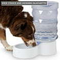 thumbnail image 6 of PetFusion H2O Gravity Pet Water Dispenser, Durable 2.5 Gallon Water Feeder, Automatic Water Station for Cats & Small, Medium, Large Dogs, Transparent, 6 of 8
