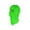 Fluorescent Green, variant on TELOLY Ski Mask,Keep Face Warm Full Face Mask,Easy to Fold Neck Gaiter,Magenta
