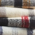 thumbnail image 6 of Woolrich Bloomington Mid-Century Faux Mohair to Sherpa Fabric Throw in Tan, 6 of 8