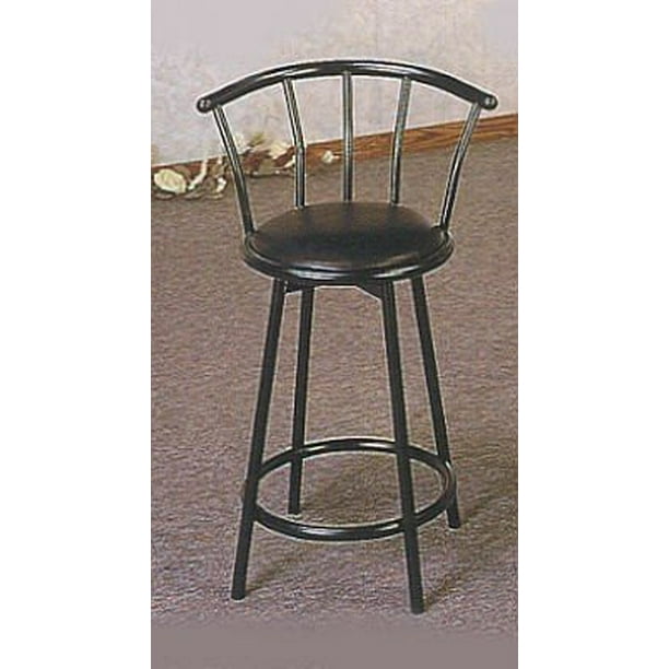 Metal Swivel Counter Stool With Curved, Swivel Metal Counter Stools With Backs