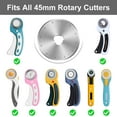 10 Packs Rotary Cutter Blades Replacement Blades Compatible for Fiskars