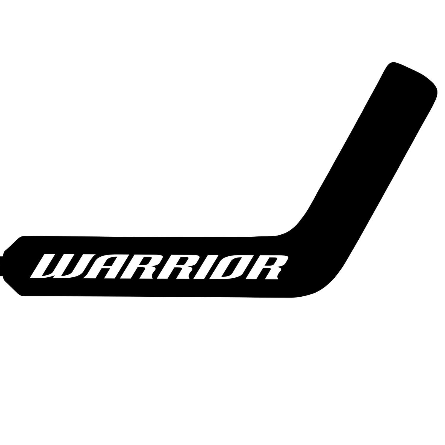 Warrior Hockey Goalie Stick - Youth/Junior - Wood - 18" Paddle, Regular Flex