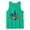 Army Green, variant on Basic Tank Tops for Women Pineapple Vest Print T Shirt Top Basic Summer Top