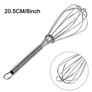 Zerodis Manual Egg Blender, Stainless Steel Whisk, High Efficient Hand Crank  Egg Beater, Manual Mixer For Whipping Eggs/Smoothies/Whipped Cream,  Handheld Egg Blender For Home Kitchen 