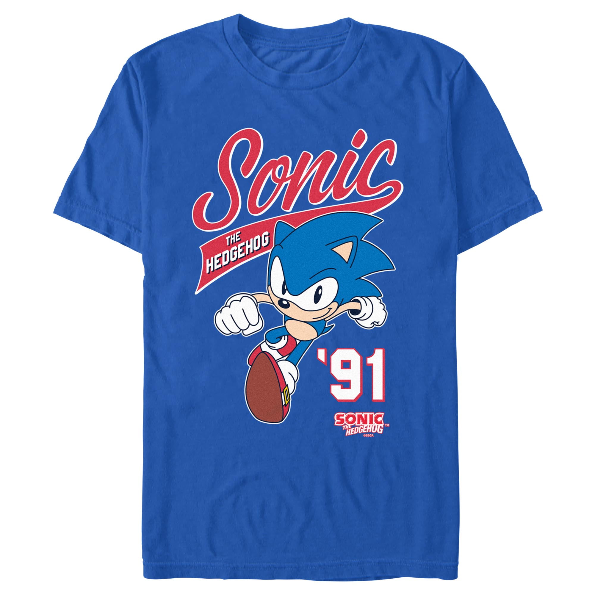 Mens Sonic the Hedgehog Thumbs Up T Shirt - Walmart.com
