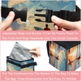 thumbnail image 4 of Surfing in Summer Foldable Car Garbage Can with Lid, Leak-proof, Hanging Storage Bag - Trash Can for Car, Mini Trash Can, 4 of 6