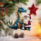 thumbnail image 5 of Adornos colgantes de dragón realistas de Navidad, colgantes de dragón bebé para árbol de Navidad, 5 of 6