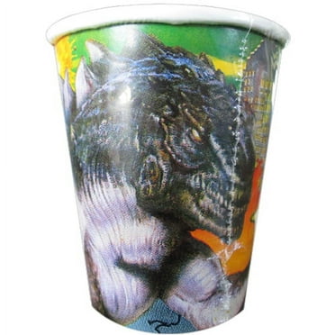 Godzilla Vintage 1998 9 oz Paper Cups (Set of 8)