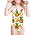 thumbnail image 2 of Girls One Piece Swimsuit All Over Print Novelty Swimwear Bathing Suits 3-10 Years, 2 of 7