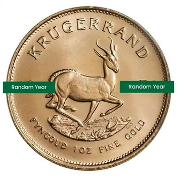1 oz Gold Krugerrand Coin BU - Random Year