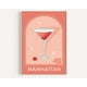 thumbnail image 3 of Cocktail Juice Aperol Spritz Posters and Print Drink Negroni Martini Gin & Tonic Espresso Canvas Painting Kitchen Home Decor, 3 of 5