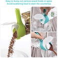 thumbnail image 3 of Juego de clips para bolsas de alimentos: paquete de 4 clips para sellar y verter clips para bolsas de almacenamiento de alimentos con boquilla para cereales, refrigerios y más, 3 of 5