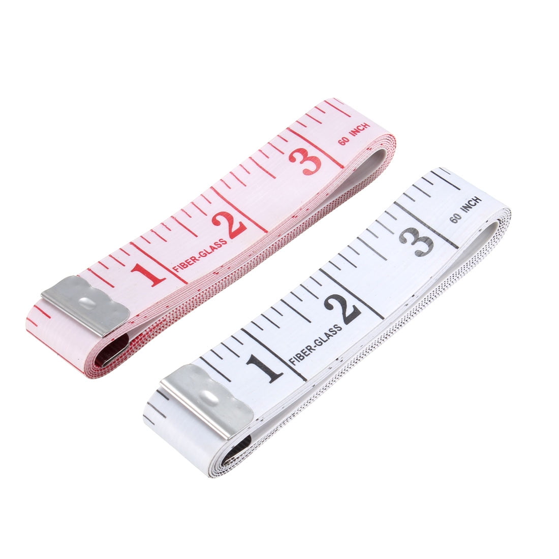 2pcs Metal Dual Ends Clothing Rulers For Dressmaker Tailor Measuring