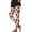 Red, variant on Ecqkame Women's Valentines Day Leggings Hearts Print Yoga Sports Fitness Pants Casual Hip Stretch Tight Pants White XL
