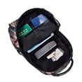 thumbnail image 3 of Honeii Colorful Tropical Leaves Print Backpack for School,15.6 inch Laptop Back Pack for High School and College Students, Waterproof Computer Bookbag-One Size, 3 of 6