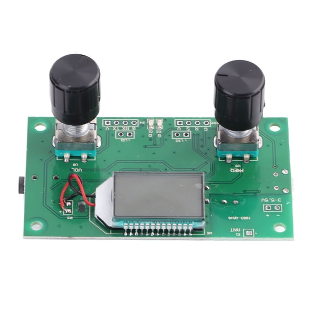 Módulo De Radios Digitales, 50Hz-18KHz Control De Comunicación En Serie Módulo Receptor De Radio FM Estéreo Inalámbrico Para Radios