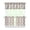 Floral, variant on 3 PCS Peach Print Kitchen Curtains Set - Pink Kawaii Fruit Tier & Valance Window Treatment Panels (54x18 + 27.5x24 Inch) Modern Tropical Summer Aesthetic Curtains