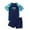 Blue, variant on Gzbliryd Boys Rash Guard Swimsuit 2-Piece Bathing Suit New Breathable Quick Drying Swimsuit Two Piece Rash Guard and Swim Trunks Outfit Set for Boys Girls Bathing Suits (Green,15-16 Years)