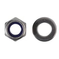 thumbnail image 1 of Forgefix Hexagonal Nuts With Nylon Inserts, S/s, 1 of 4
