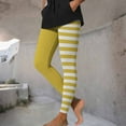 thumbnail image 5 of Dasayo Leggings for Women Slim-Leg High Waist Ultra Soft Jeggings Buttery Soft Striped Stretch Trousers Women Pants L, 5 of 9