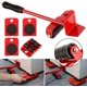 thumbnail image 1 of Kit para mover muebles pesados ​​sin esfuerzo, mueve muebles con ruedas, kit de palanca y carro para muebles, 1 barra de elevación y 4 ruedas móviles, jugo, 1 of 5