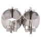thumbnail image 4 of Ouitble Abrazadera giratoria Marina, Abrazadera giratoria 360 ° Acero Inoxidable de Grado Marino 316 Accesorios para Barcos de Pesca de Yates 25 mm x 31,7 mm, 4 of 14