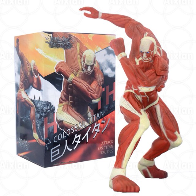 Figura del Titán de la Fundación de 15cm, Levi Ackerman, figura de Anime de Attack on Titan, Eren Jaeger Shingeki No Kyojin, modelo de juguete Gong Bohan LED