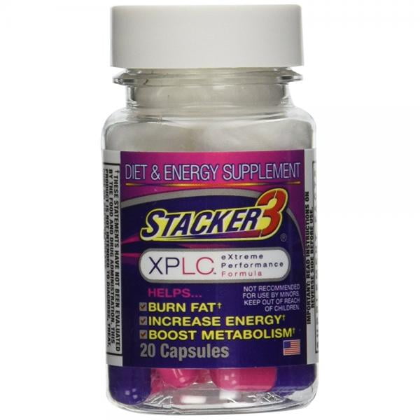 Stacker 3 XPLC 3 Weight Loss Supplement 12 x 20ct Bottles 240ct