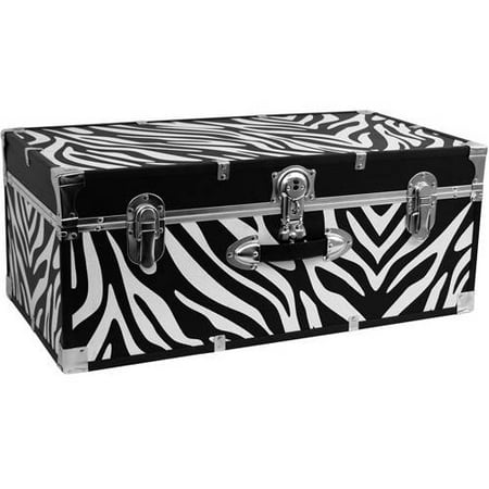 Mercury Luggage Seward Trunk Stackable Storage Footlocker, 30"