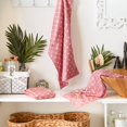 thumbnail image 2 of DII Rose Printed Trellis Paw Small Pet Towel (Set of 3), 2 of 4